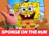 Play Sponge on the run jigsaw puzzle now