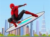Play Spiderman skateboarding now