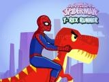 Play Spiderman t-rex runner now