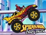 Play Spiderman crazy truck now