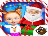 Play Christmas game frozen match 3 game sweet baby girl