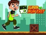 Play Ben 10 super run fast