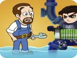 Play Plumber water pipes hero pipe rescue: water puzzle