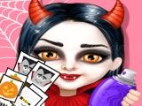 Play Halloween girls - memory game