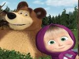 Play Farm masha and the bear educational games online now