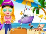 Play Girl summer vacation beach dress up now