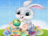 Play Happy easter jigsaw now