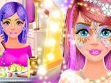 Play Face paint salon: glitter makeup party games now