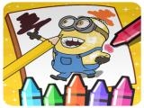 Play Coloring minion
