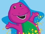 Play Barney coloring