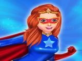 Play Super power hero girls runner game adventure now