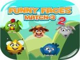 Play Funny faces match3