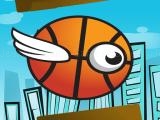 Play Crazy flying basketball