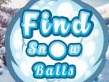 Play Find snow balls