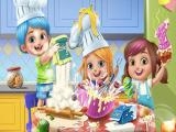 Play Little girls kitchen time
