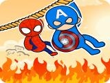 Play Hero rescue: rope puzzle