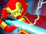 Play Iron man - stickman fight