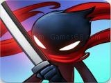 Play Stickman samurai katana