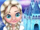Play Ice princess doll house design and decoration game now