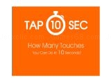 Play Tap 10 s : how fast can you click? now