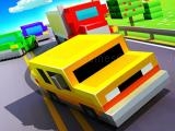 Play Blocky highway: traffic racing