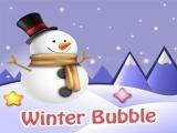 Play Winter bubble game now