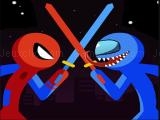 Play Stickman heroes fight - super stick warriors now