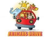 Play Animals drive jigsaw now