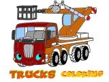 Play Funny trucks coloring now