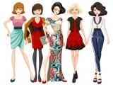 Play Top model girls puzzle now