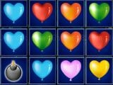 Play Heart balloons block collapse now