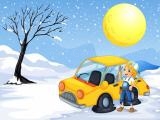 Play Snow cars jigsaw now