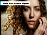 Play Curly hair female jigsaw now