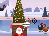 Play Christmas chicken shoot