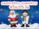 Play Christmas snowman jigsaw puzzle now