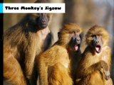 Play Three monkey's jigsaw now
