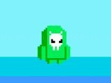 Play Green alien fall guys now