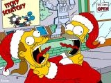 Play Simpsons christmas jigsaw puzzle now