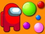 Play Among us bubble shooter now