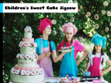 Play Children's sweet cake jigsaw now