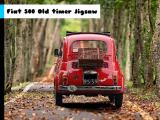 Play Fiat 500 old timer jigsaw now