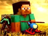 Play Minecraft helicopter adventure