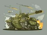 Play Military vehicles match 3