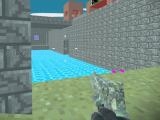 Play Pixel blocky combat fortress