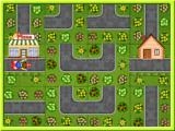 Play Pizza delivery puzzles