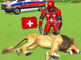 Play Animals rescue game doctor robot 3d