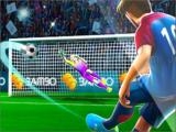 Play Football strike free kick