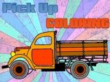 Play Pick up trucks coloring now