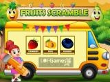 Play Fruits scramble now
