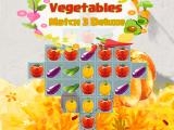 Play Vegetables match 3 deluxe now